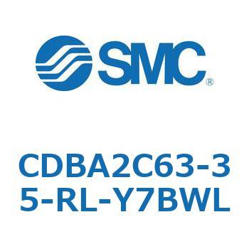 注文コード:12325336 標準形エアシリンダ(角形カバー)CBA2シリーズ(CDBA2C63-~) SMC