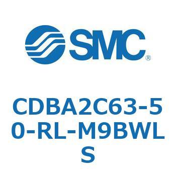 注文コード:12325485 標準形エアシリンダ(角形カバー)CBA2シリーズ(CDBA2C63-~) SMC