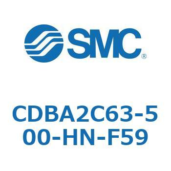 注文コード:12325512 標準形エアシリンダ(角形カバー)CBA2シリーズ(CDBA2C63-~) SMC