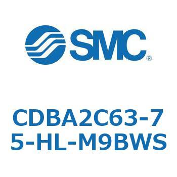 注文コード:12325625 標準形エアシリンダ(角形カバー)CBA2シリーズ(CDBA2C63-~) SMC