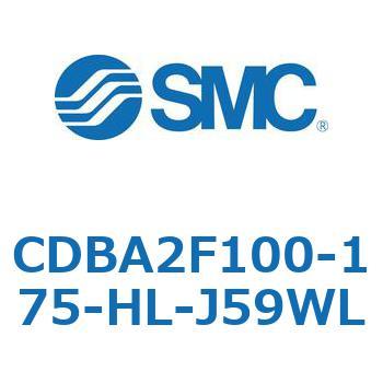 注文コード:12341244 標準形エアシリンダ(角形カバー)CBA2シリーズ(CDBA2F100-1~) SMC