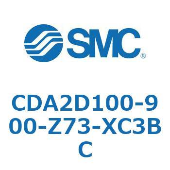 注文コード:51015544 標準形エアシリンダ(角形カバー)2山クレビス形 CDA2D100-9 - SMC
