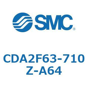 注文コード:51083767 標準形エアシリンダ(角形カバー)ロッド側フランジ形 CDA2F63-7 - SMC