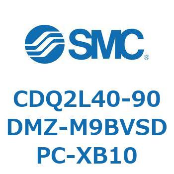 注文コード:53124224 薄形シリンダ CDQ2L40-9 - SMC