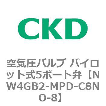 注文コード:79342453 W4Gシリーズ 空気圧バルブ パイロット式5ポート弁 CKD