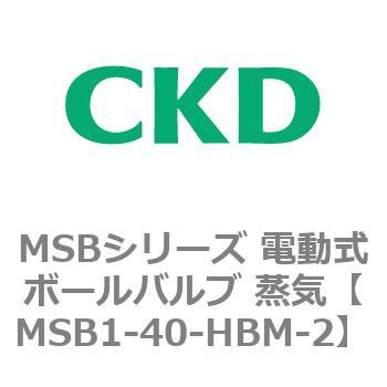 注文コード:83387184 MSBシリーズ 電動式ボールバルブ 蒸気(MSB1~) CKD