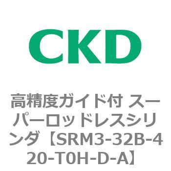 注文コード:84302504 SRMシリーズ 高精度ガイド付 スーパーロッドレスシリンダ CKD