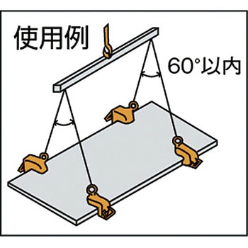 注文コード:00178460 横吊りクランプ - スーパーツール