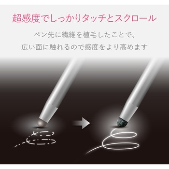 注文コード:00372707 タッチペン交換用ペン先(超感度タイプ) - エレコム