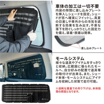 注文コード:02497560 モールシステムシェード キャラバン 運転席側 G4720 - MIGRATRAIL