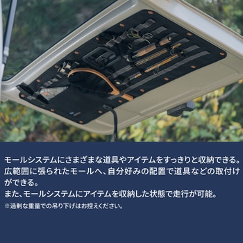 注文コード:02497456 バックドアモールパネル ハイエース D9521 - MIGRATRAIL