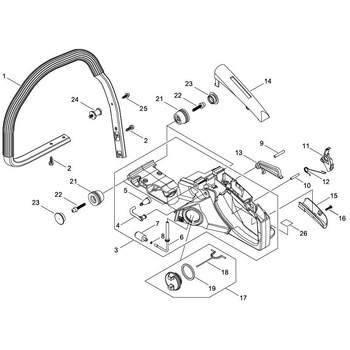 E2050D部品ハンドル 新ダイワ