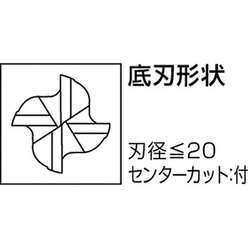注文コード:02516819 ”バイオレットファインラフィングエンドミル”(多刃) 刃長ミディアムタイプ - 三菱マテリアル