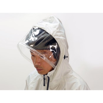 注文コード:02558652 サイクルレインスーツ ヘルメット対応 - アクセス