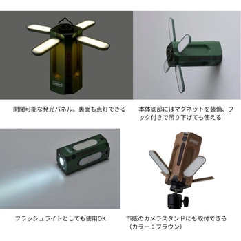 注文コード:02611407,02611450 コンパクトパネルライト - コールマンジャパン