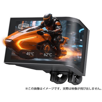 注文コード:02627882 シーピーエス CPS6.67インチ 2K AMOLED曲面ディスプレイ搭載 オールインワン水冷クーラー - CPS