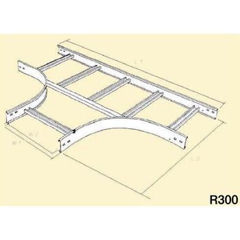 黒ZAM製T形ケーブルラック 南電機