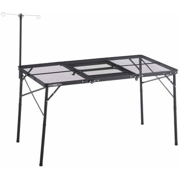 注文コード:02699659 アイアンメッシュ 3FD BBQテーブル - ロゴス