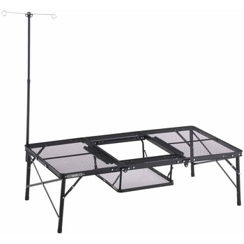 注文コード:02699659 アイアンメッシュ 3FD BBQテーブル - ロゴス