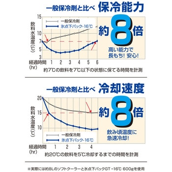 注文コード:02699939 氷点下パックGT-16℃ - ロゴス