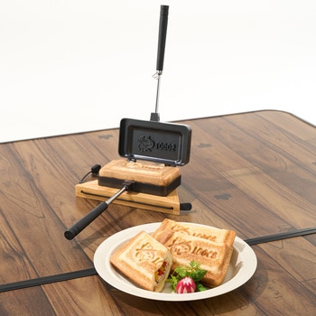 注文コード:02701610 ホットサンドパン - ロゴス