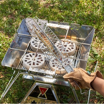 注文コード:02701707 炭火サンマ焼き器 - ロゴス