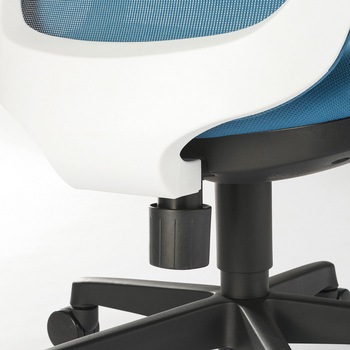 注文コード:02704060 ロッキングチェア ハイバック/OA-3225W(FG3)BK (肘なし/背ホワイト) - アイコ