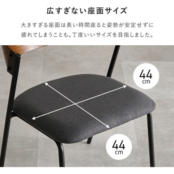 注文コード:02705670,02706327,02706686,02706720,02706948 ダイニングチェア アイアン 北欧 モダン ローバック 選べる脚数 【1脚・2脚・4脚】 - 萩原