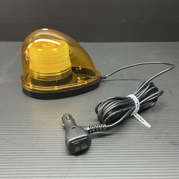 注文コード:02724622 LEDモーターレス車載型回転灯(黄) - 日本点灯社