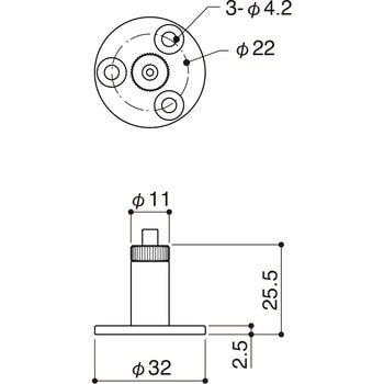 注文コード:02729698 ビス止め用ワイヤーグリッパー(Φ1.0~1.2用) - 荒川技研工業