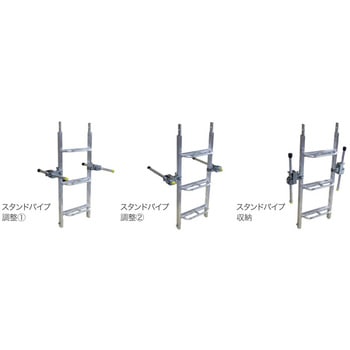 注文コード:02730276,02730301 垂直アルミステップF式 連結部 - ホーシン(HOSHIN)