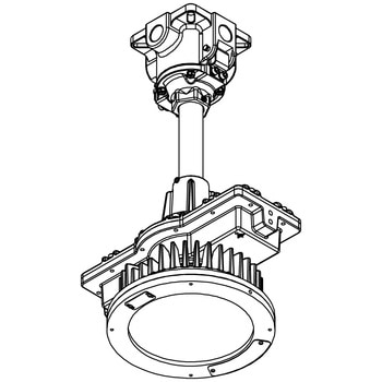 注文コード:02733548 防爆形LED照明器具 高天井形 - HotaluX(ホタルクス)