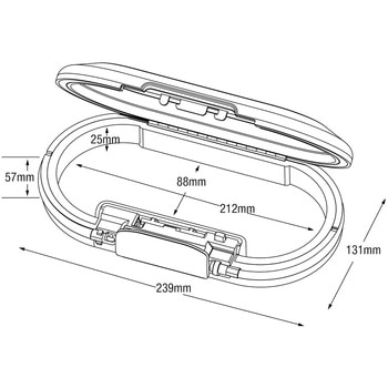 注文コード:02763542 ポータブルパーソナルセーフ - MASTER LOCK
