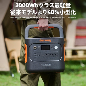 注文コード:02764838 Solar Generator 2000New ソーラーパネル200W1枚セット - Jackery(ジャクリ)