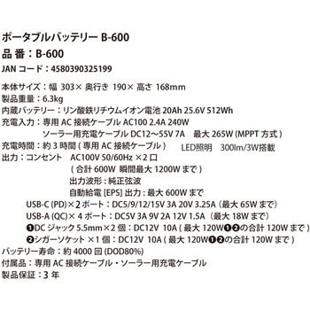 注文コード:02769492 ポータブルバッテリー - 富士倉