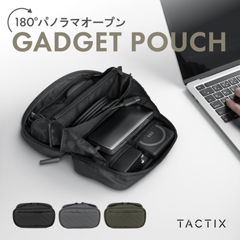 注文コード:02774428 TACTIX パノラマオープンガジェットポーチ - OWLTECH(オウルテック)