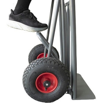 注文コード:02871132 スチールパイプ製二輪運搬車 - RAVENDO