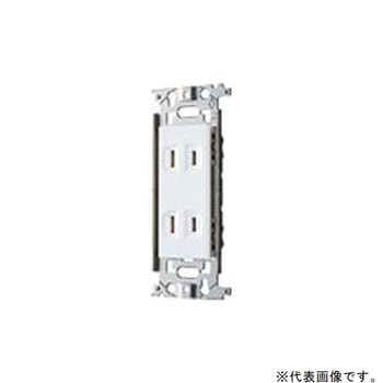注文コード:02875368 フルカラー埋込ダブルコンセント - Panasonic(パナソニック)