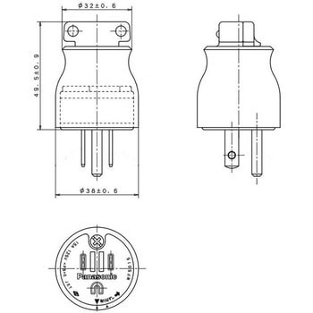 注文コード:02937056 接地2P15A125V タフキャップ - Panasonic(パナソニック)