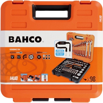 注文コード:02937878 ソケットセット 1/4インチ・1/2インチ - BAHCO(バーコ)