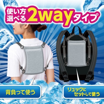 注文コード:02965878 アイスノン ひんやり氷結背中クーラー - アイスノン