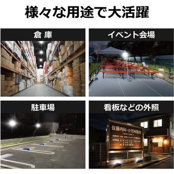 注文コード:02988068 大型投光器(電源AC100V) - ブロードウォッチ