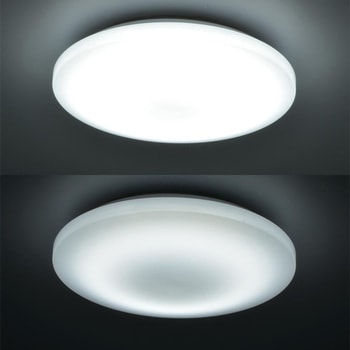 注文コード:02989782 LEDシーリングライト 6畳用 4段階調光 リモコン・タイマー付き 昼光色 - オーム電機
