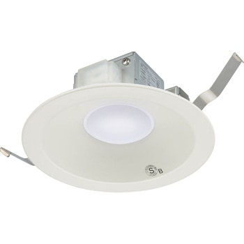 注文コード:02989809 LEDダウンライト 100形相当 埋込穴Φ150mm SB形 屋内用 - オーム電機