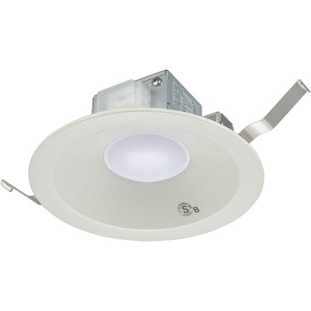 注文コード:02989888 LEDダウンライト 60形相当 埋込穴Φ150mm SB形 屋内用 - オーム電機
