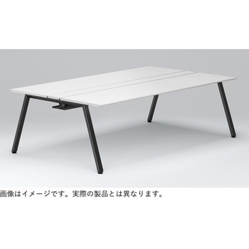 注文コード:03093557 アフィーノLT ワークベンチ 両面タイプ 連増セット W2400×D1400<配送時組立サービス付> イトーキ