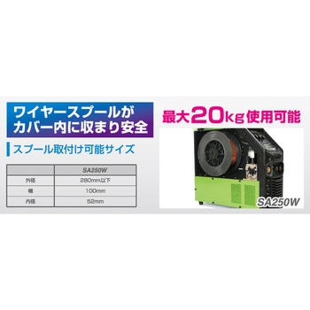 注文コード:03101091 インバータ制御半自動溶接機 スキルアークプロ(ラピッドグラスISK-RG6B付) - IKURATOOLS(育良精機)