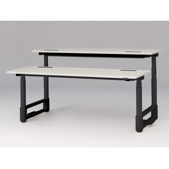 注文コード:03103296 トイロツインデスク ラウンドエッジ 昇降スイッチタイプ 塗装脚 W1800×D1400<配送時組立サービス付> イトーキ
