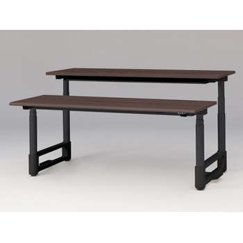 注文コード:03103348 トイロツインデスク ラウンドエッジ 昇降スイッチタイプ 塗装脚 W1800×D1400<配送時組立サービス付> イトーキ