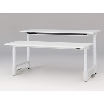 注文コード:03103366 トイロツインデスク ラウンドエッジ 昇降スイッチタイプ 塗装脚 W1800×D1400<配送時組立サービス付> イトーキ